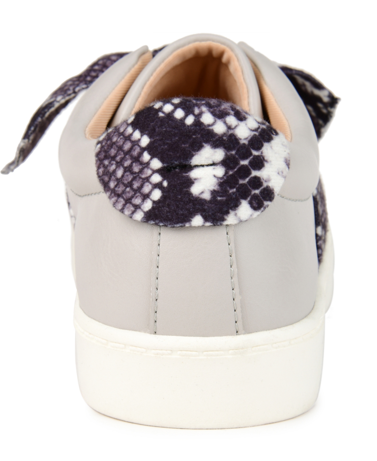 Journee Collection Women's Abrina Bow Detail Slip On Sneakers