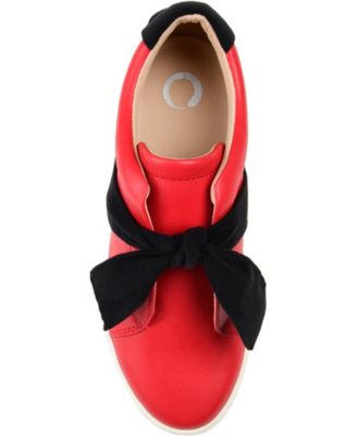 Women's Abrina Bow Detail Slip On Sneakers