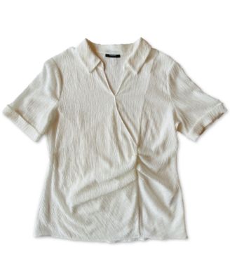Alfani - Pleated-Waist Top