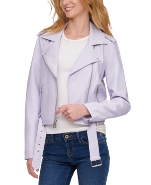 Levi's Women's Faux-Leather Moto Jacket