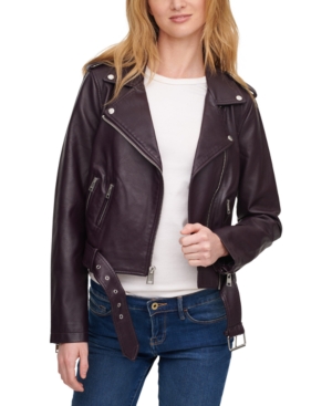 Levi's Women's Faux-Leather Moto Jacket