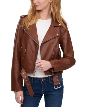 Levi's Women's Faux-Leather Moto Jacket