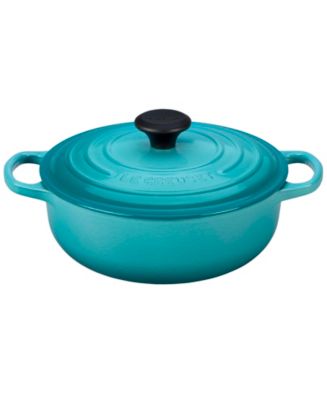 Le Creuset Enameled Cast Iron 3.5-Qt. Sauteuse Round Oven - Macy's