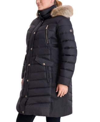 michael kors plus size puffer coat