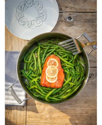 Voyage Series Tri-Ply Stainless Steel 5-Qt. Sauteuse