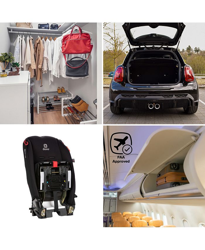 Diono Radian 3R All-in-One Convertible Car Seat and Booster - Black - No Size