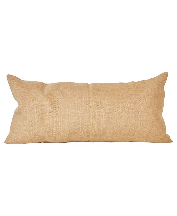 CREATIVE COOP INC Reversible Embroidered "This House Believes" Cotton