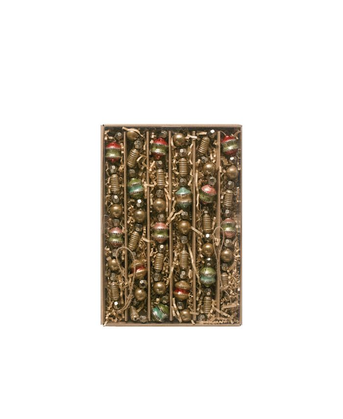 CREATIVE COOP INC 72" Glass Garland In Box & Reviews Shop All
