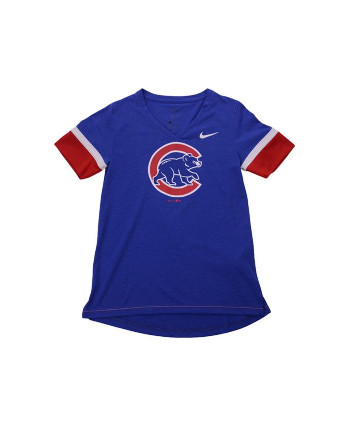 Nike Youth Chicago Cubs Girls V-Neck Hero T-Shirt & Reviews - Sports Fan Shop By Lids - Men - Macy's