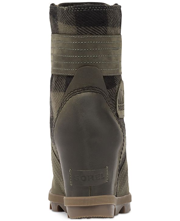 sorel women's lexie wedge lug sole booties
