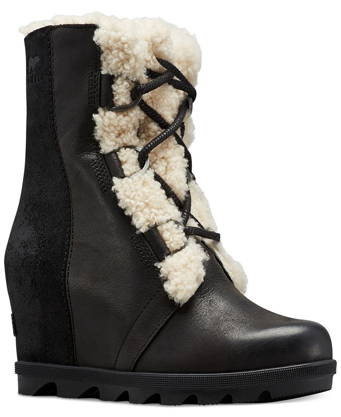 sorel joan of arctic wedge ii shearling