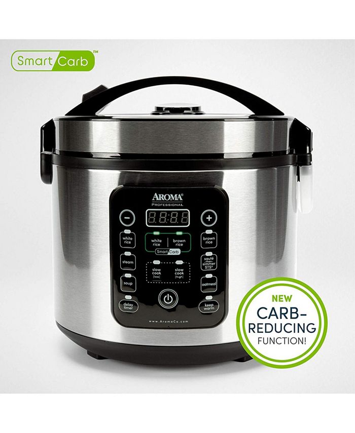 Aroma ARC1020SB 20 Cup Cooked Digital CoolTouch Rice Cooker Food