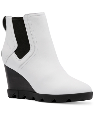 image of Sorel Women-s Joan Uptown Chelsea Lug Sole Booties Women-s Shoes