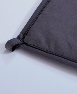 Plush 15lb Weighted Blanket with Washable Cover