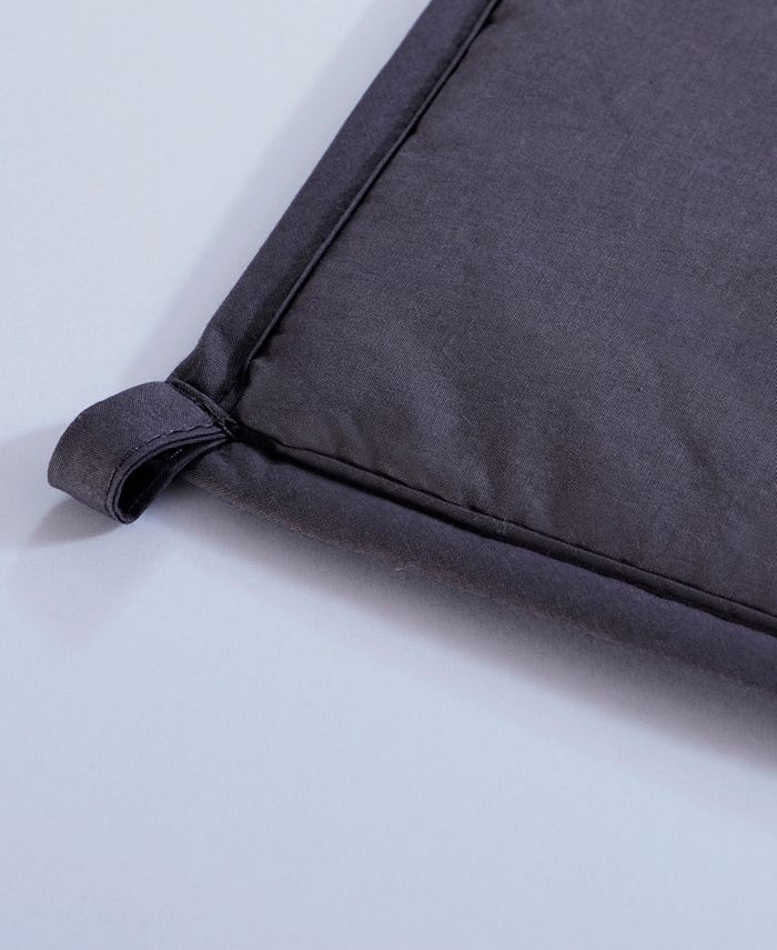 DreamLab CLOSEOUT! Plush 15lb Weighted Blanket with Washable Cover Macy's