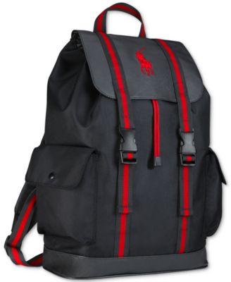 the polo red backpack