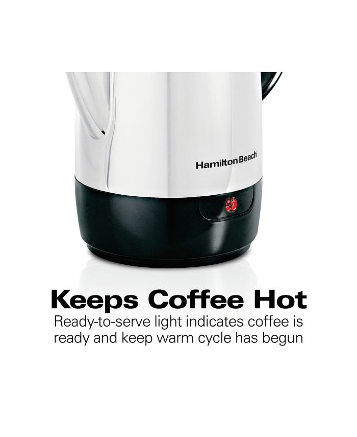 Hamilton Beach Stainless Steel 12 Cup Percolator Macy's
