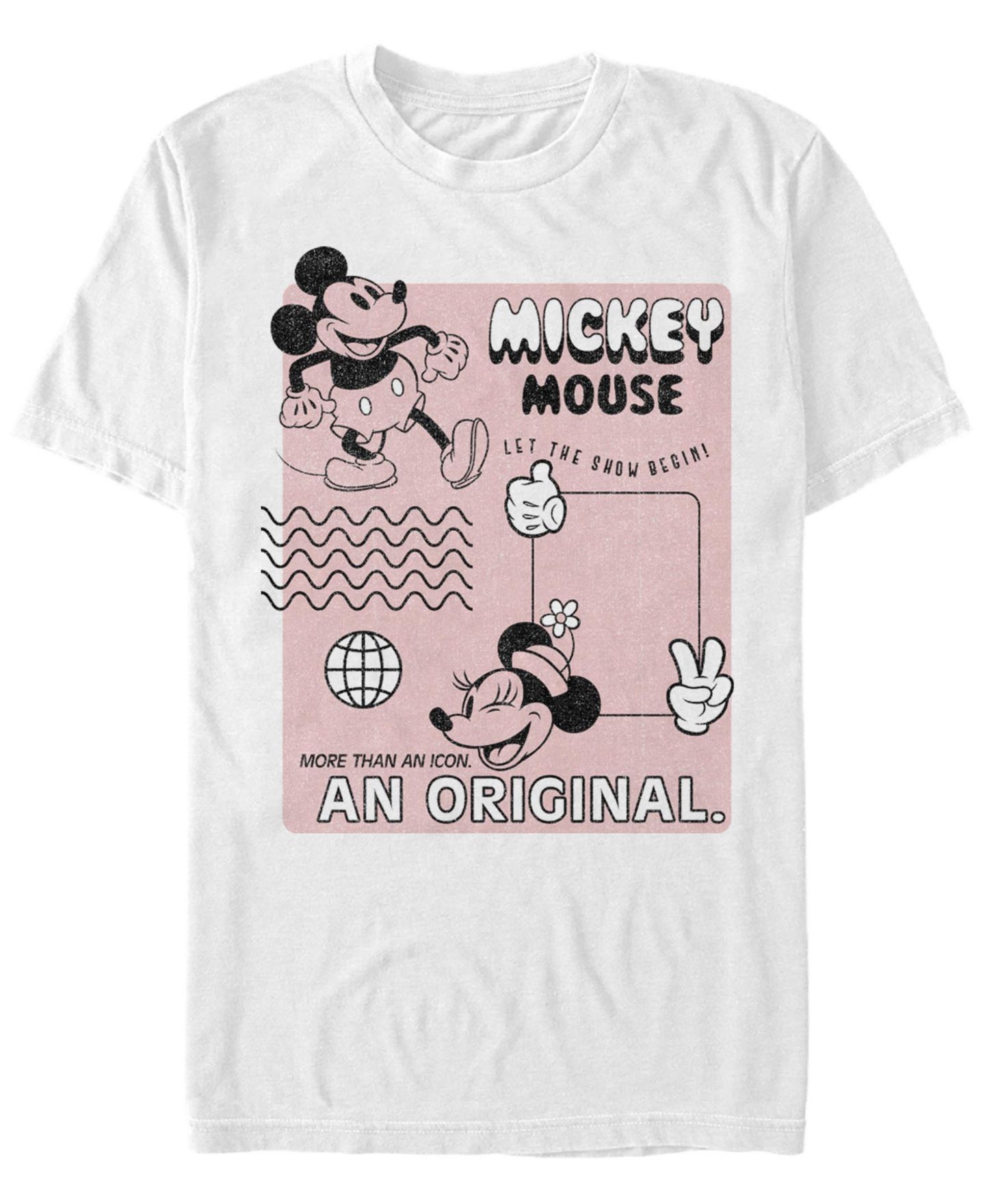 Мужская футболка Fifth Sun Original Mickey Short Sleeve, цвет: Белый — фото 1