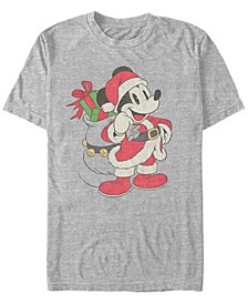 Men's Just Santa Mickey Short Sleeve T-Shirt