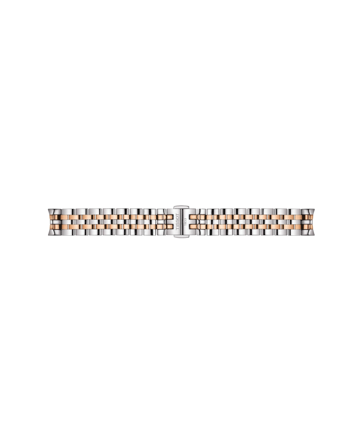 Shop Tissot Women's Swiss Le Locle Automatic Lady Diamond Accent Two-tone Stainless Steel Bracelet Watch 29mm In Two Tone