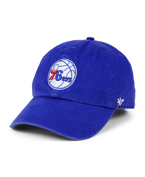 47 Brand Philadelphia 76ers Kids Clean Up Cap Reviews Sports Fan Shop By Lids Men Macy S