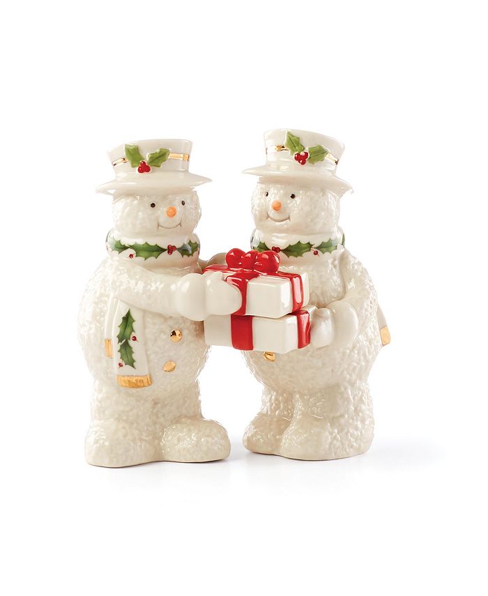 Lenox 879212 Happy Hollydays Salt & Pepper, Multicolor