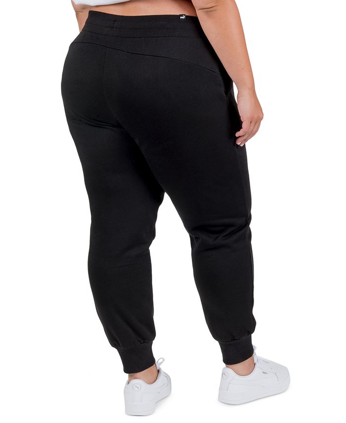 Puma Solid Plus Size Fleece Jogger Pants & Reviews - Pants & Capris - Plus Sizes - Macy's