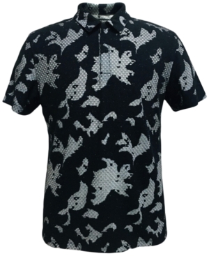 Alfani Men's Textured Pattern Polo, Created for Macy's