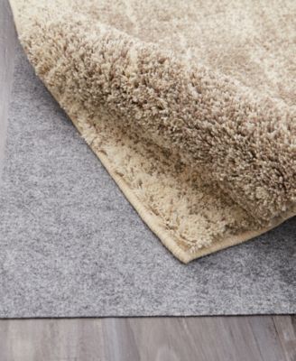 Dual Surface Thin Lock Gray Rug Pad