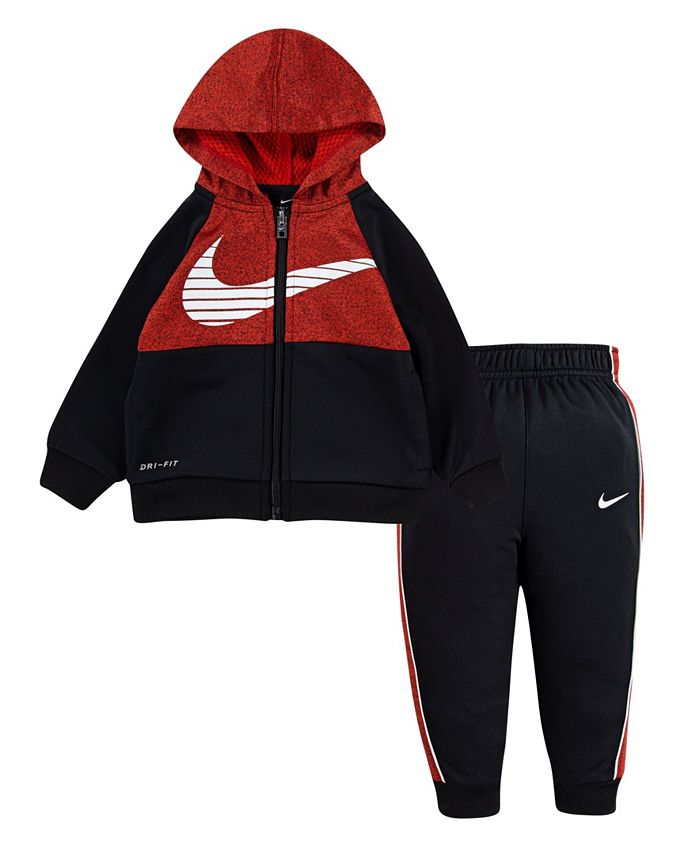 Nike Baby Boys Colorblcoked Heather Thermal - Macy's