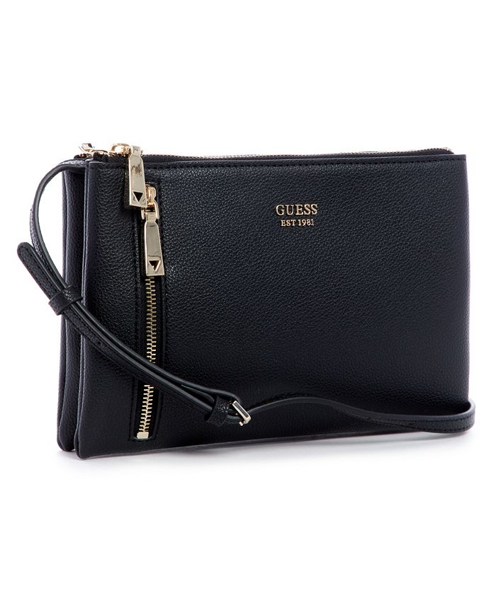 GUESS Naya Double Zip Crossbody Bag & Reviews - Handbags & Accessories ...