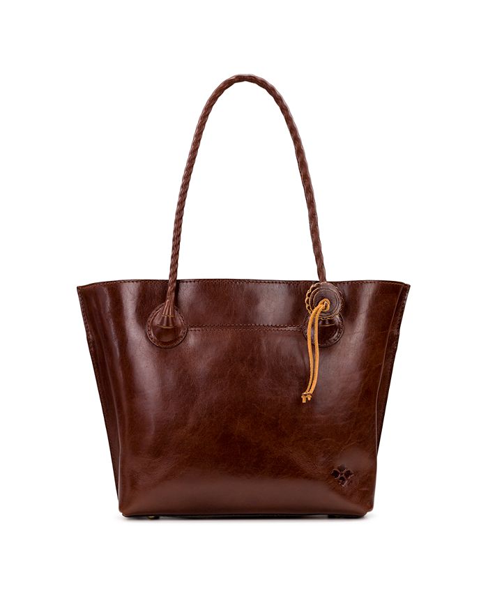 Patricia Nash Leather Eastleigh Tote - British Tan Solid