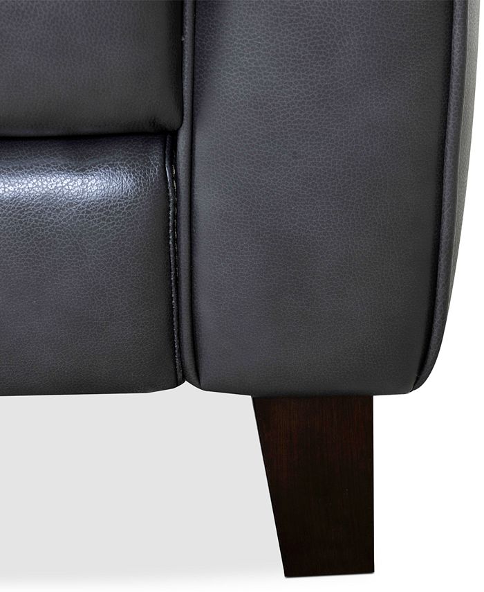 Furniture CLOSEOUT! Tyvon 80" Leather Power Motion Sofa & Reviews