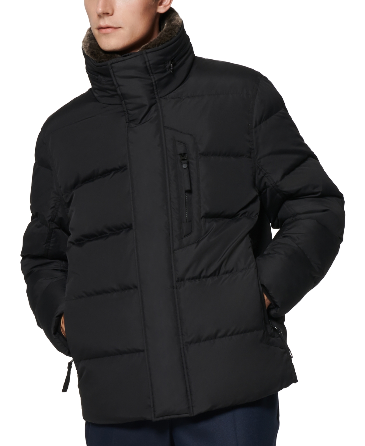 Marc New York Men's Horizon Down Puffer Jacket - Black