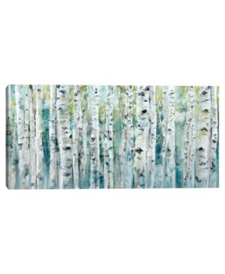 Fine Art Canvas - Spring Birches by Studio Arts Canvas Art Print