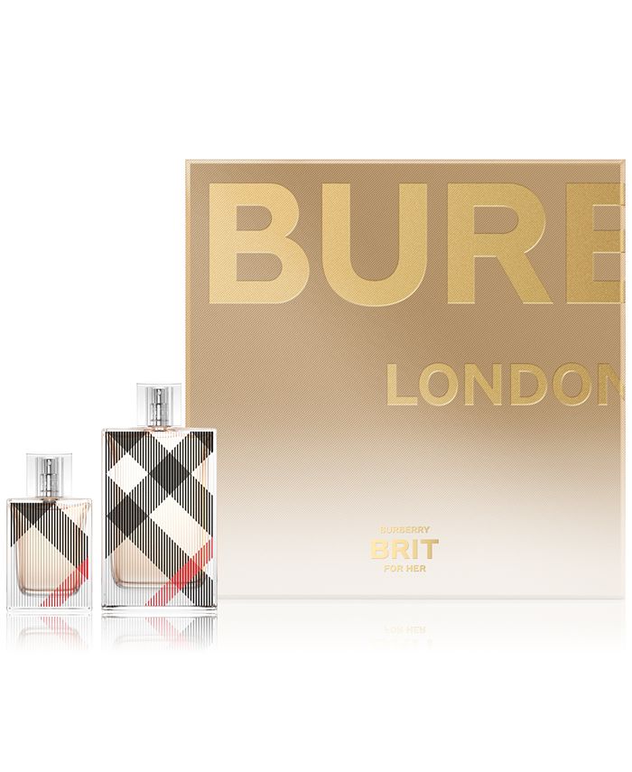 Redaktør Enrich passage Burberry 2-Pc. Brit For Her Eau de Parfum Gift Set & Reviews - Perfume -  Beauty - Macy's