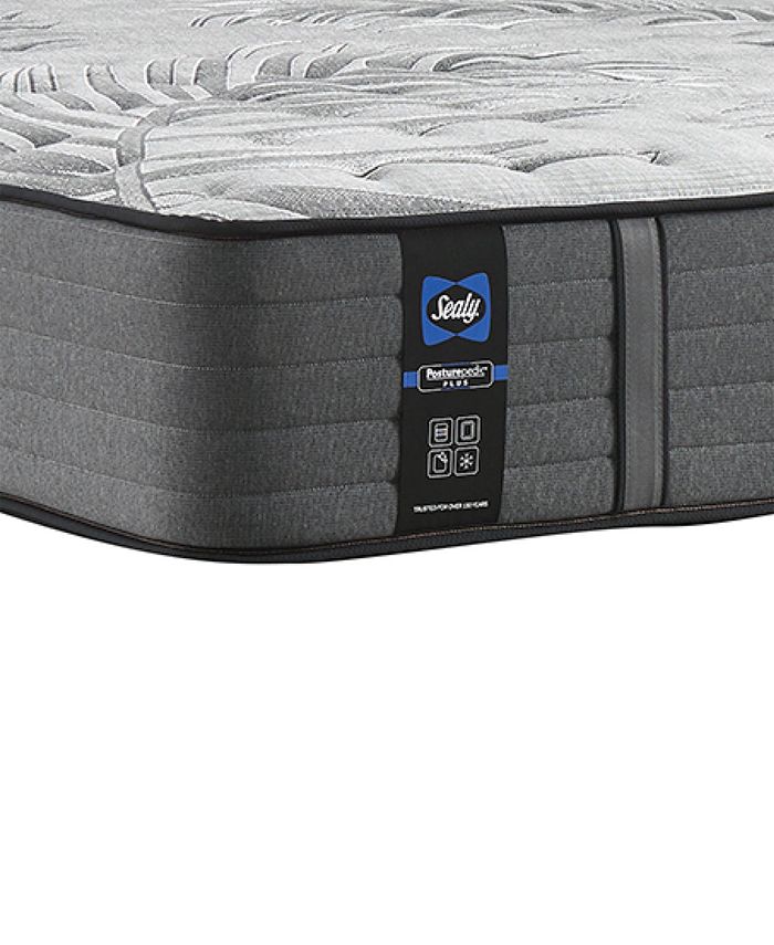 Sealy Premium Posturepedic Satisfied II 13" Plush Mattress King Macy's