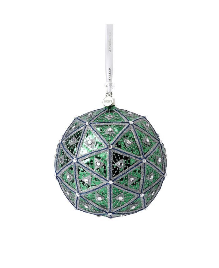Waterford Times Square Masterpiece Ball Ornament Macy's