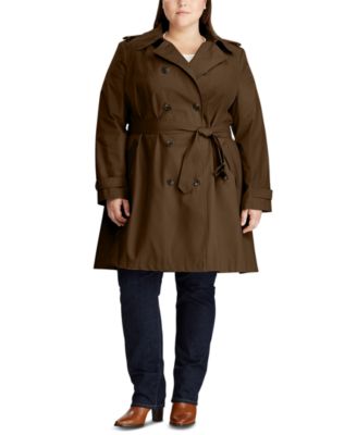 plus size trench coats on sale