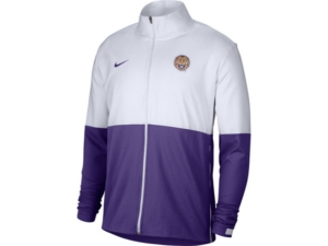 Nike Lsu Tigers Men's Woven Full Zip Jacket