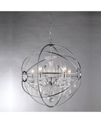 Saturn 17" 4-Light Indoor Chandelier with Light Kit
