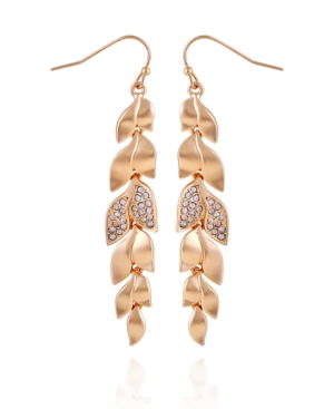 image of T Tahari Women-s Fashionable Florals Drop Earring