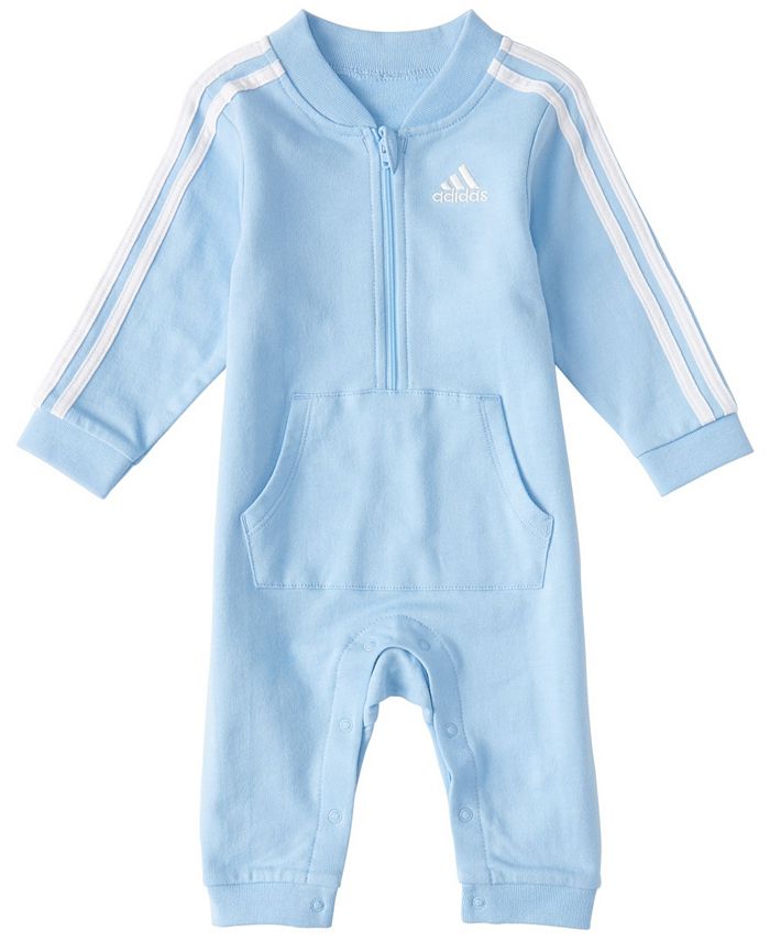 adidas Baby Boys Long Sleeve Tracksuit Coverall - Macy's