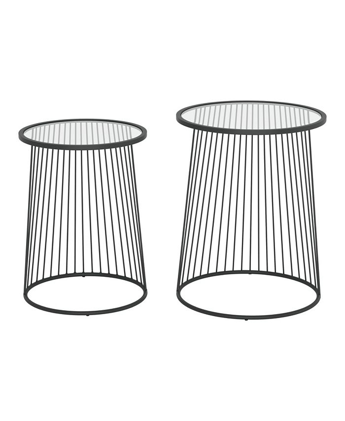 Zuo Shine Nesting Tables Set Macy's