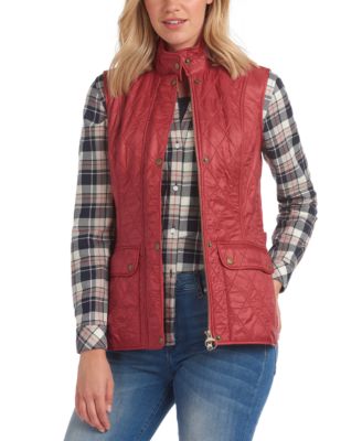macys barbour vest