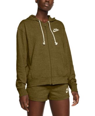 green nike outfit womens