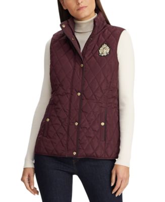Lauren Ralph Lauren Quilted Mockneck Vest & Reviews - Coats & Jackets -  Women - Macy's