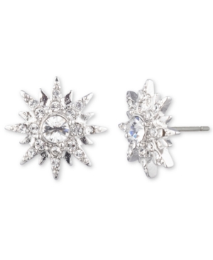 image of Givenchy Crystal Star Cluster Stud Earrings