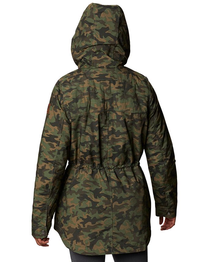 Columbia Women's Chatfield Hill Plaid FleeceLined Utility Jacket