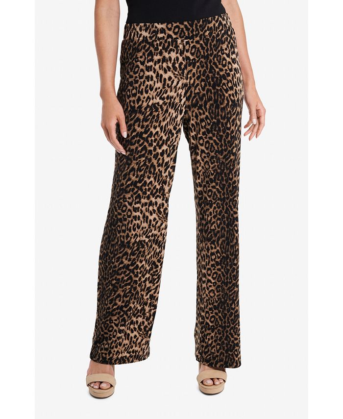 leopard pull on pants